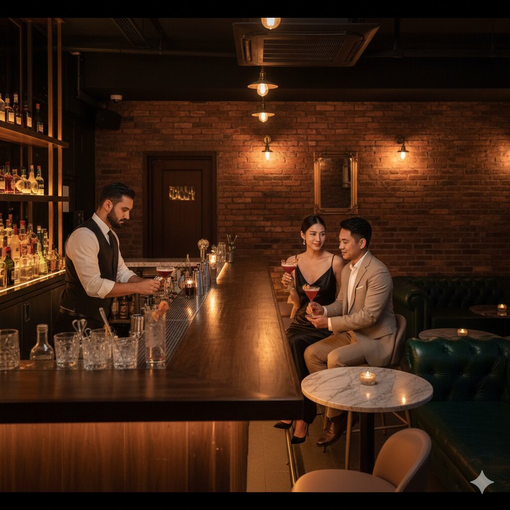 **2. 喧騒から離れた、大人のための隠れ家バー